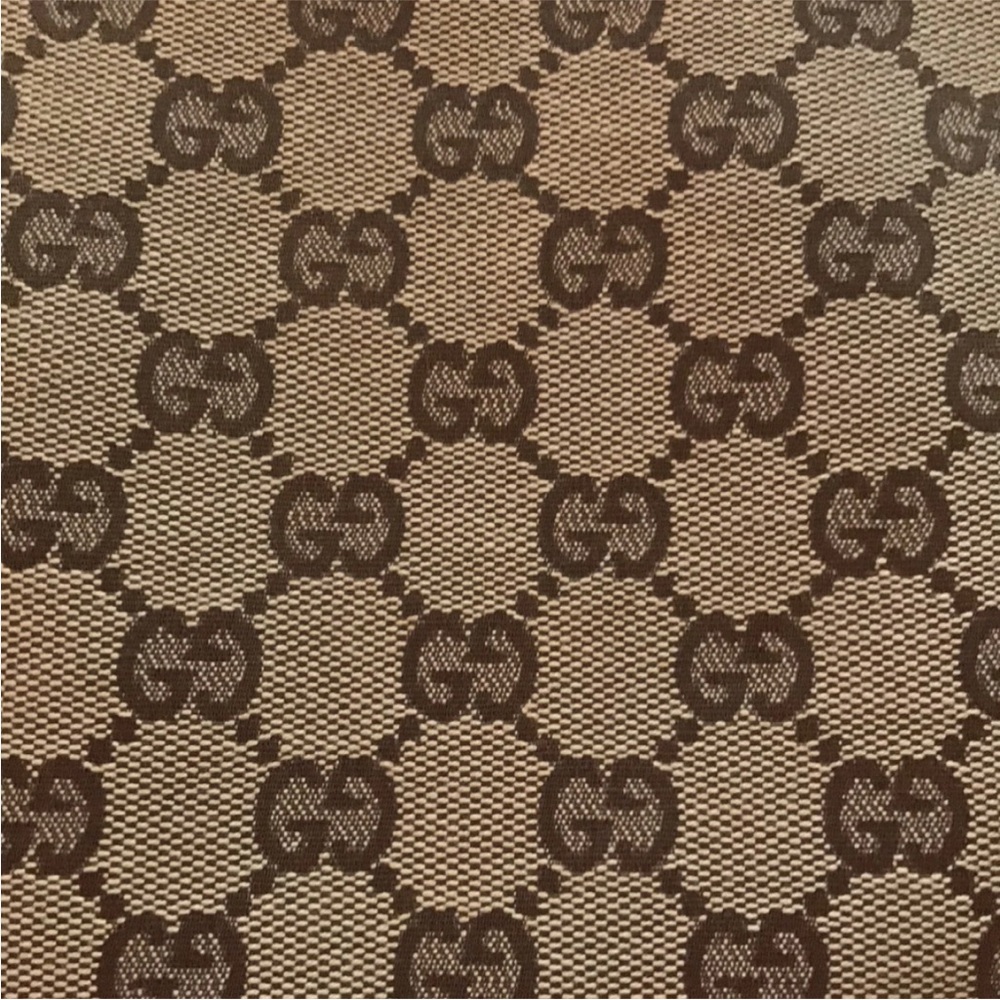 Gucci Tan and Brown Monogram Shoulder Bag - Picture 8 of 12